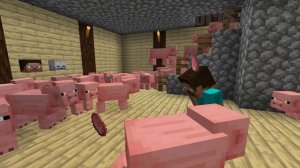 MINECRAFT BUT HEROBRINE VS NOTCH BY BORIS CRAFT GAMEPLAY