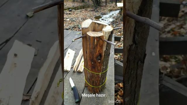Uzun Süre Yanan Kamp Ateşi Hazırlamak (Swedish Fire Torch) смотреть онлайн