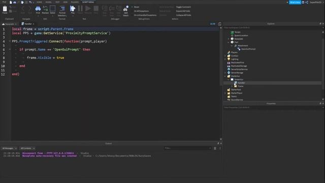 How to Make an E to Open GUI! смотреть онлайн