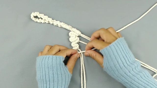 Macrame Curtain Tie Back | Macrame Leaf Vine Pattern смотреть онлайн
