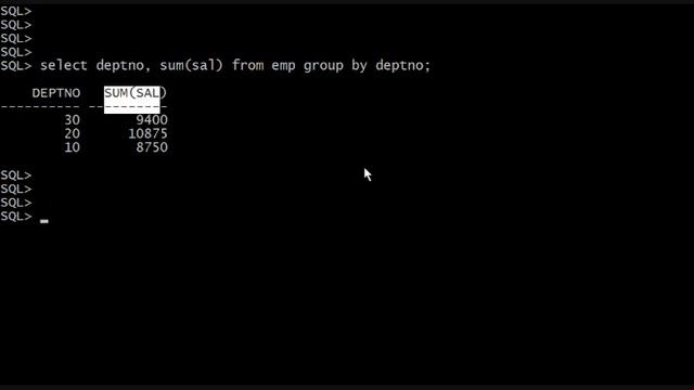 25: Oracle SQL - HAVING clause смотреть онлайн