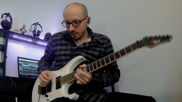 Soloing on Backing track смотреть онлайн