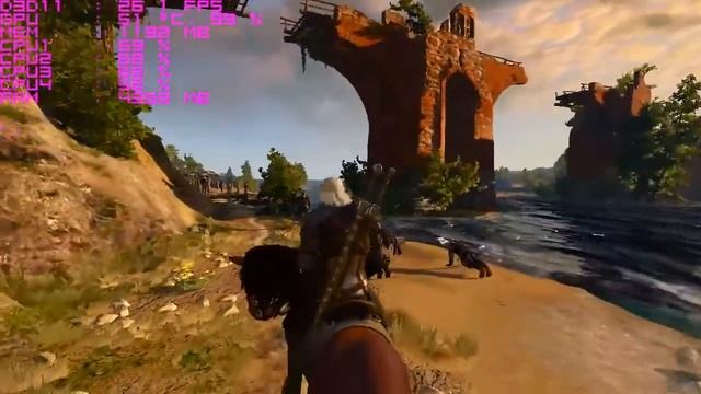 The Witcher 3 Wild Hunt on HD 7750 2GB (720p) смотреть онлайн