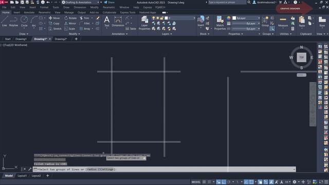 أوامر مهمة يجب معرفتها SUPER TRIM & SUPER FILLET IN AUTOCAD YQARCH смотреть онлайн