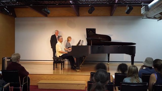 Richard Rodney Bennett: Samba Triste & Finale from Suite – Wynn-Anne Rossi & Arthur Houle, pianists смотреть онлайн