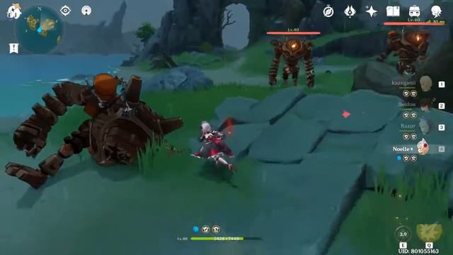[Genshin Impact] Solo 5 Ruin Guard Machine in Island смотреть онлайн
