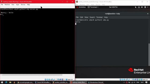 Created a ChatApp using the concept of Socket Programming (UDP Protocol) & Multi-Threading смотреть онлайн
