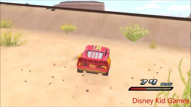 Disney Pixars Cars Movie Game - Crash Mcqueen 428 - Rear Bumping Mater смотреть онлайн