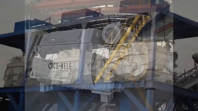 CO-NELE Planetary and Twin shaft Concrete Mixer смотреть онлайн