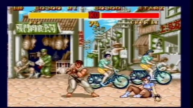 Street Fighter II On SEGA Mega Drive Part 1 (Ryu Playthrough) смотреть онлайн