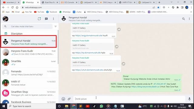Wordpress Hosting Gratis X Bot Whatsapp Manage VPS смотреть онлайн
