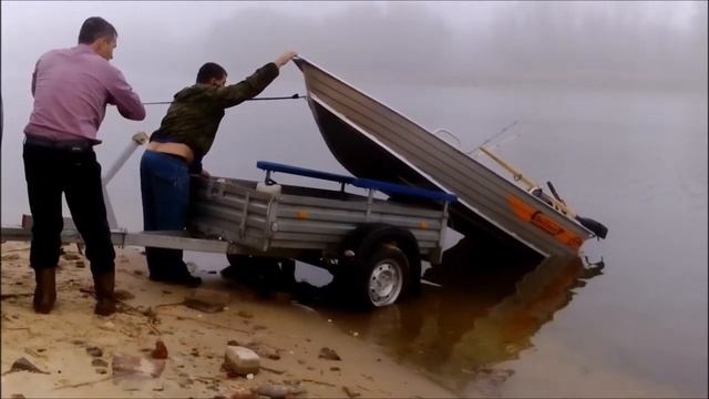 Первый спуск Вельбот 37 на воду смотреть онлайн