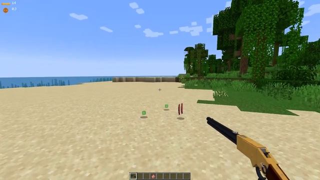 МОД НА ОРУЖИЕ ИЗ ДИКОГО ЗАПАДА В MINECRAFT!