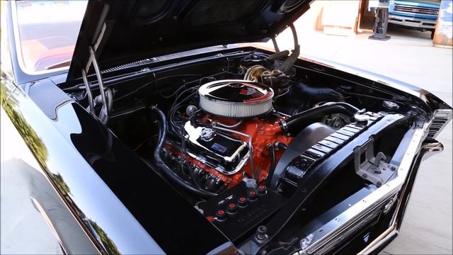 1967 Chevy Chevelle SS 396 Black Red Interior смотреть онлайн