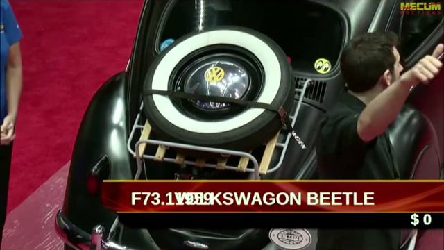 Mecum Auctions: Houston 2012 - F73 1959 V W Beetle смотреть онлайн
