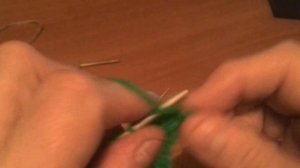 Узор со спущенными петлями