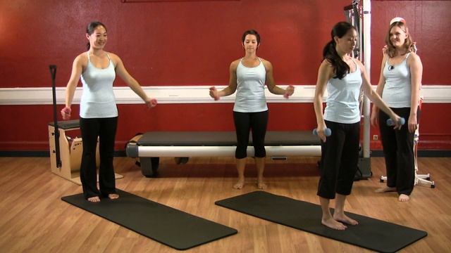 Upside-Down Pilates - Intermediate Arms - Pilates Workout 45 - Full 30 Minute Pilates Workout - HD