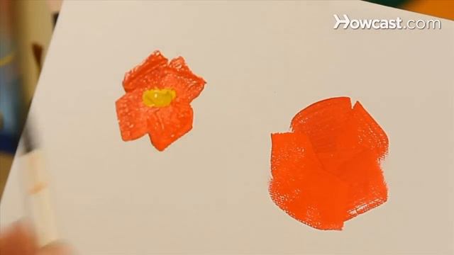 How to Paint an Abstract Flower | Acrylic Painting смотреть онлайн