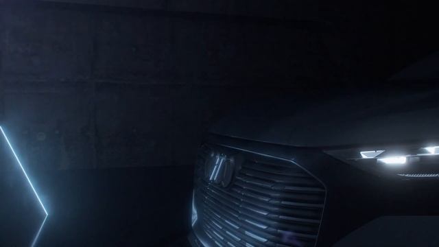 Trailer of the 2019 Audi Q4 e tron concept Teaser of the compact electric SUV смотреть онлайн