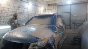 Volkswagen Tiguan - Подготовка и покраска.