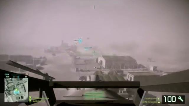 BF BC2 Atakama Вертолет таран танка смотреть онлайн