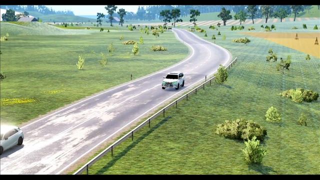 Beam.NG Drive - Realistic Car Driving & Crashes - BONUS |Lexus LX570 -   High Speed Police Chase