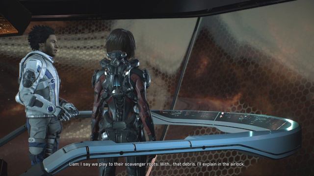 Mass Effect Andromeda - Liam Romance смотреть онлайн