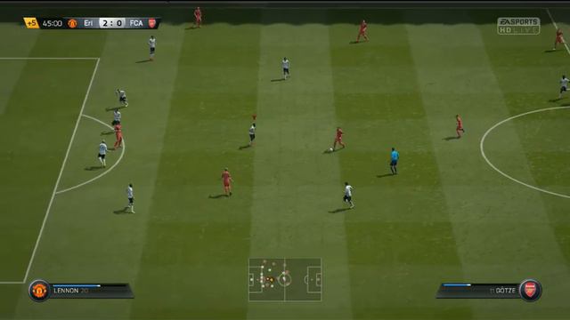 FIFA 15 Ultimate Team Eric Cantona - FC Arsenal 2-0 FIFA 15 долгожданная победа # 121 смотреть онлайн