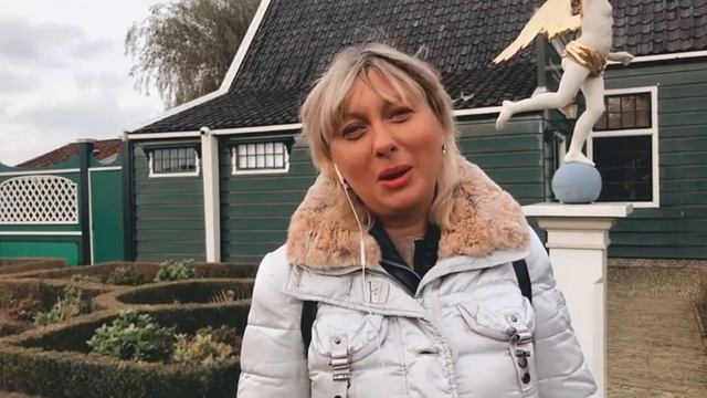 Заансе Сханс - второе по посещаемости место после Амстердама. Экскурсия по парку мельниц. смотреть онлайн