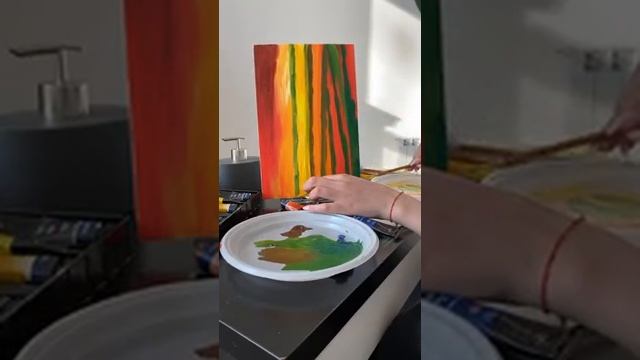 Онлайн-урок рисования «бамбук» @art_klasss смотреть онлайн