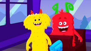 Хит. Колёса у автобуса крутятся... Весёлая песня для детей.