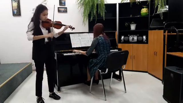 Касенова Айсана. К. Бом "Непрерывное движение". смотреть онлайн