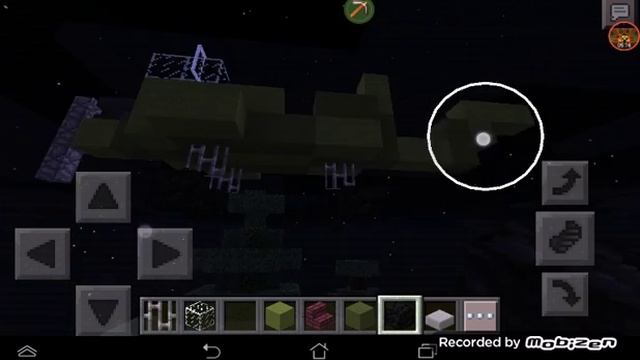 Майнкрафт-военный самолет