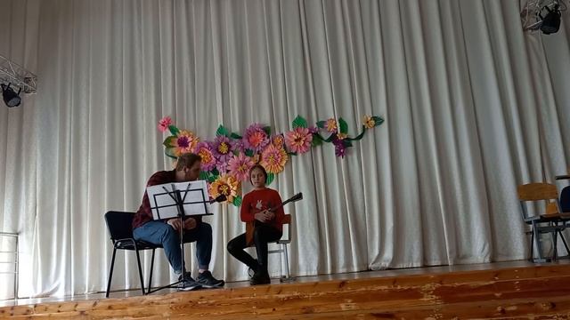 Фрагмент открытого занятия К.Ячменёва с учащейся 6 класса Сеницкой ДШИ Полиной Деньгиной смотреть онлайн