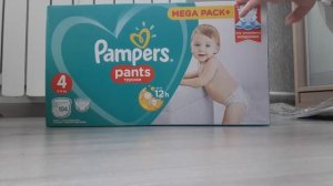 Обзор подгузников-трусиков Pampers Pants из Rozetka