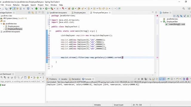 Java interview questions | using jdk 1.8 and old approach смотреть онлайн