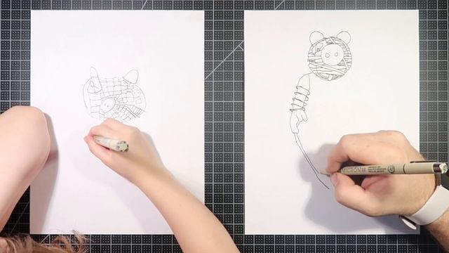 How to draw Kamosi (Piggy) смотреть онлайн