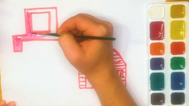 КАК НАРИСОВАТЬ ДОМИК | СТИШОК В ОПИСАНИИ ? смотреть онлайн