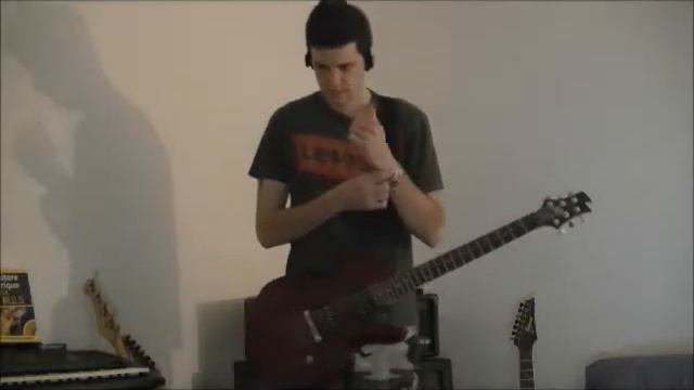 Rammstein - Pussy guitar cover смотреть онлайн