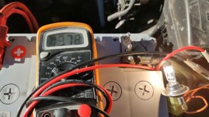 Напряжение на лампах ближнего света