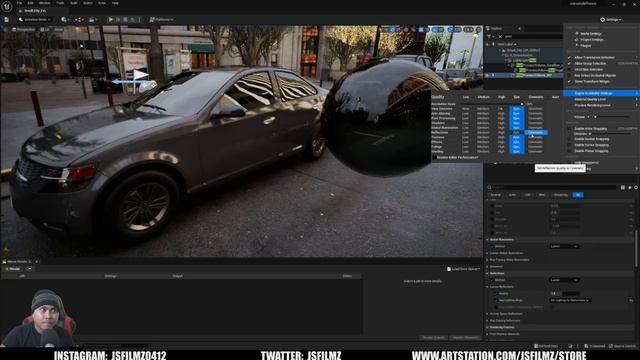 Unreal Engine 5.1 Matrix Demo with High Quality Reflections смотреть онлайн