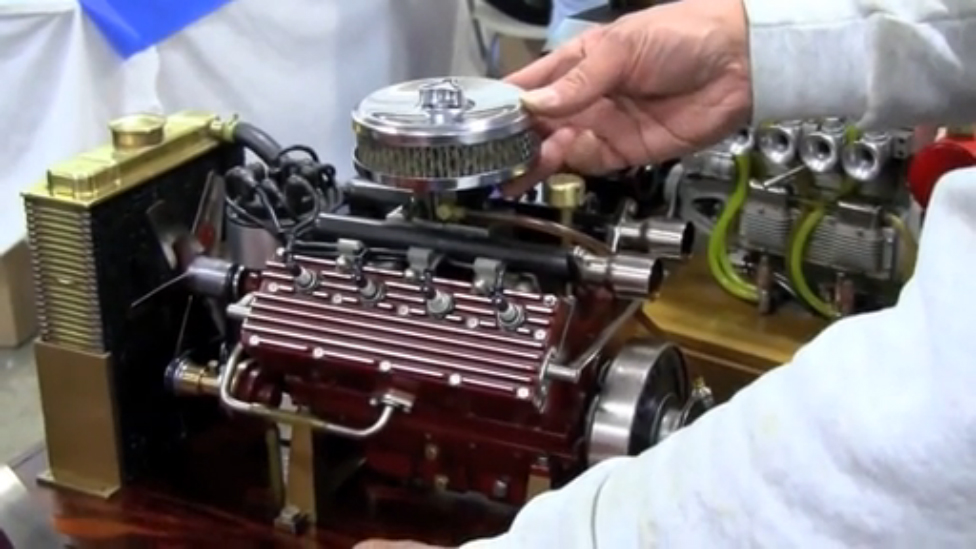 БЕНЗИНОВЫЙ МИНИ ДВИГАТЕЛЬ V8 смотреть онлайн