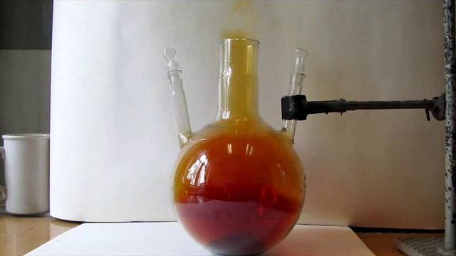 Реакция меди и концентрированной азотной кислоты