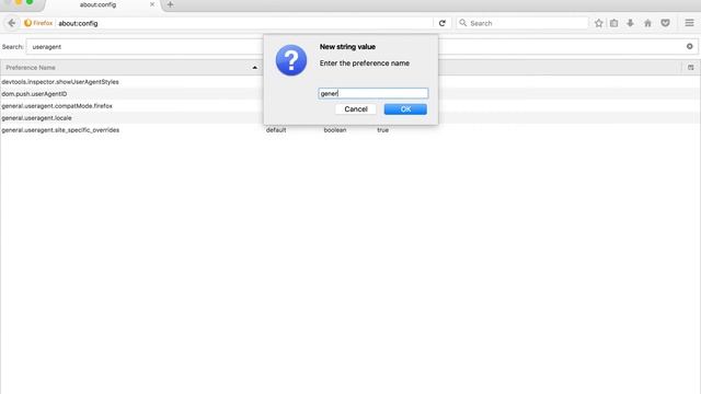 How To Modify User Agent In Mozilla Firefox