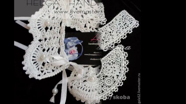 Вязаный Воротник Крючком - 2019 / Knitted Collar Hook / Strickkragen Haken