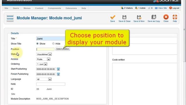 Install and using Jumi in Joomla! 2.5 смотреть онлайн