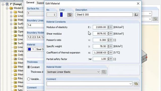 [EN] FAQ 004341 | Где можно задать коэффициент Пуассона? смотреть онлайн