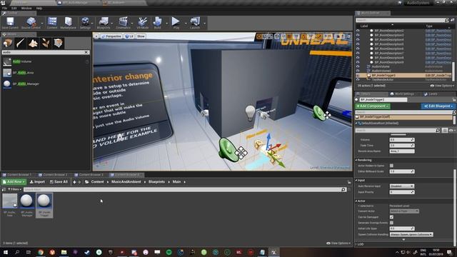 OWA - Ambient sound modifiers. (Example: Interiors) смотреть онлайн