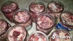 Тушенка из утки в автоклаве.