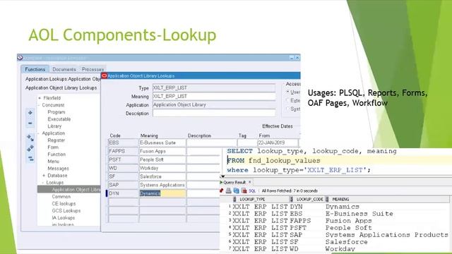 OracleEBusiness AOL Module - Basics смотреть онлайн